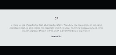 TESTIMONIALS