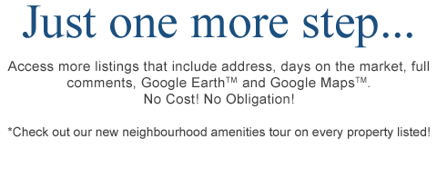 Access more listings that include addresses, days on the market, full comments and more!